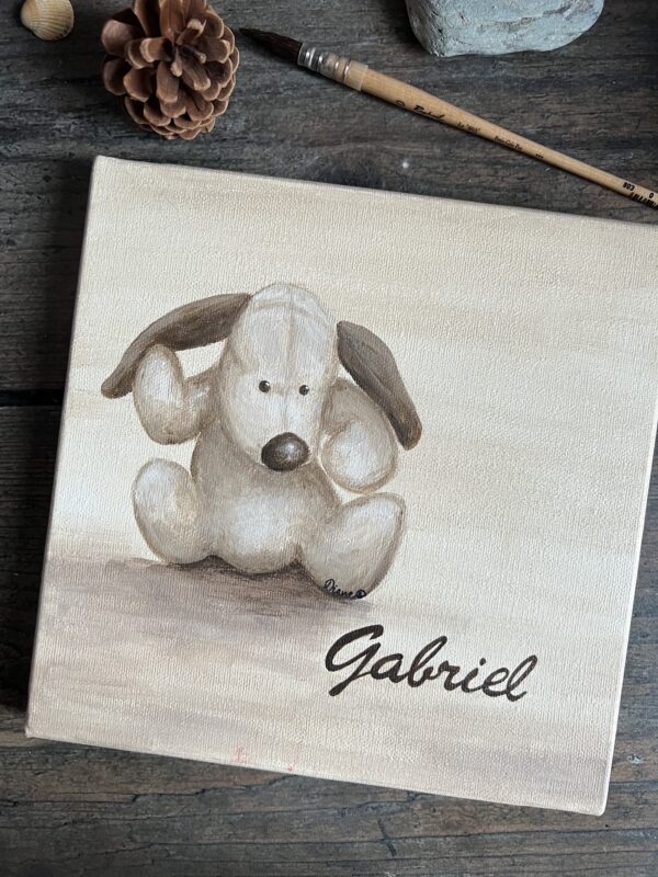 Chiot "Gabriel" 20x20