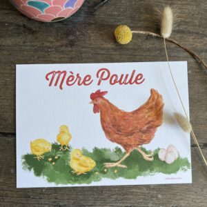 Affiche Mère Poule